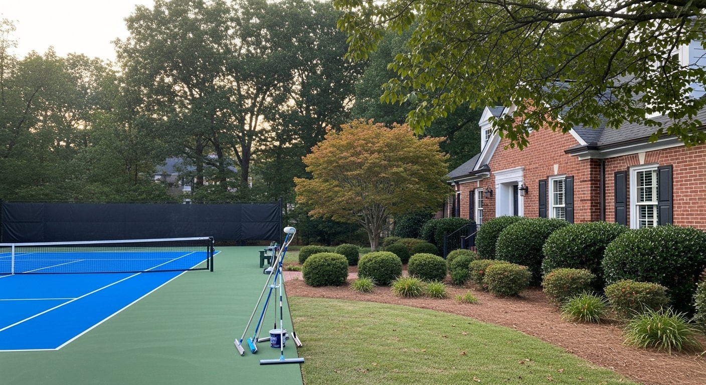 Residential home in Richmond neighborhood with mature trees and brick exterior, typical of Henrico County properties.